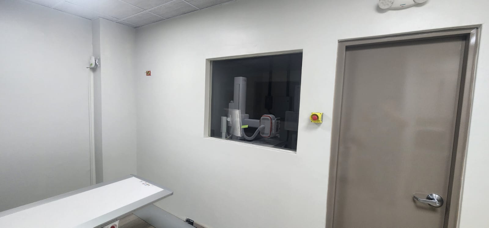 Vista general del área de radiología